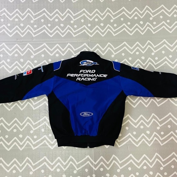Vintage retro ford formula 1 nascar embroidered racing graphic jacket - Picture 6 of 10